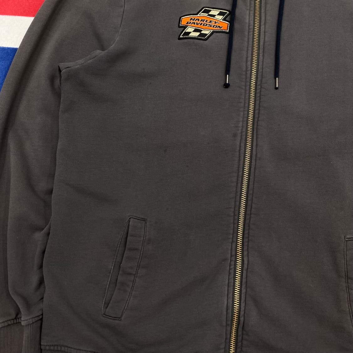 할리데이비슨 후드집업 L 상품이미지4