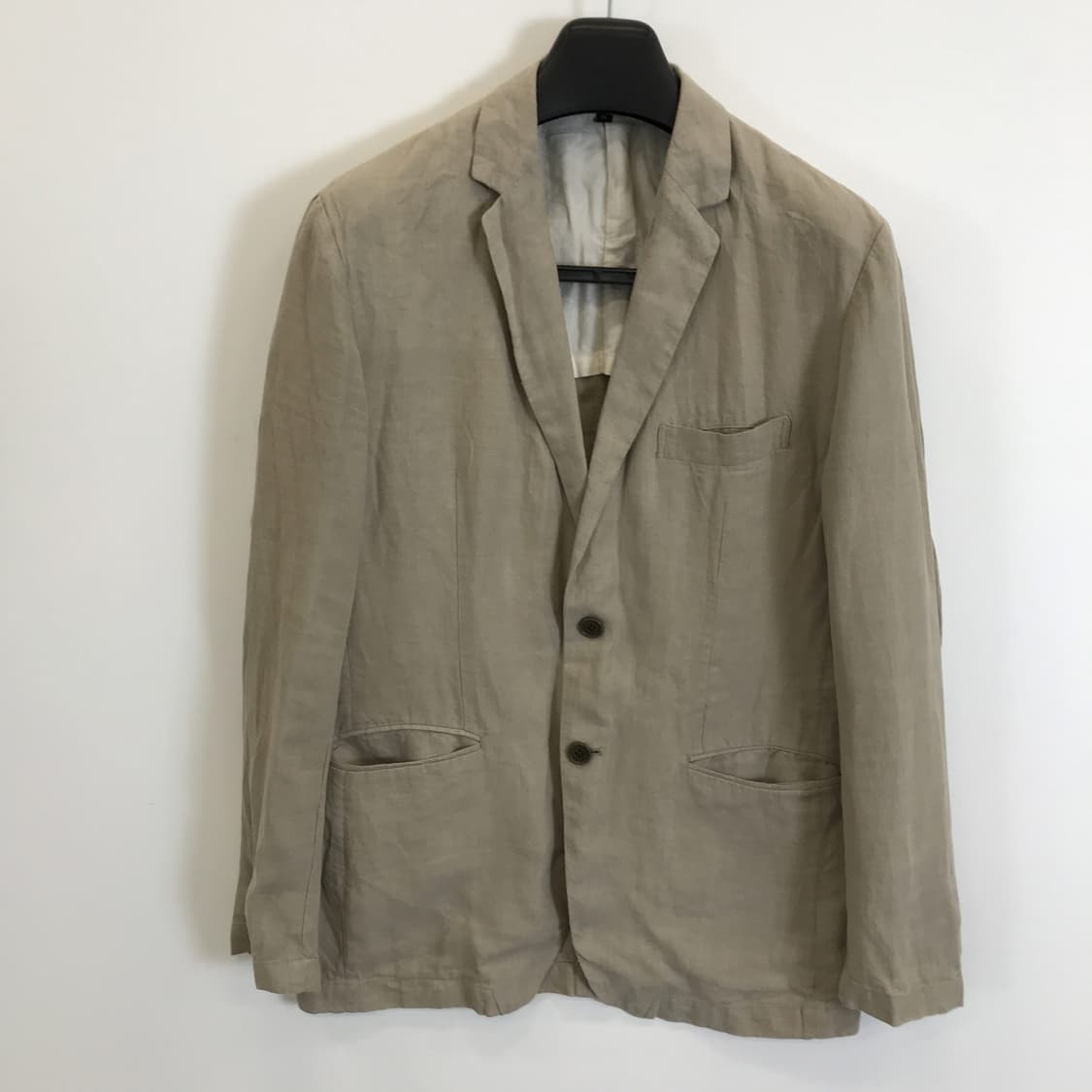 MUJI 무인양품 베이지 린넨100프로 자켓 [M] 상품이미지1