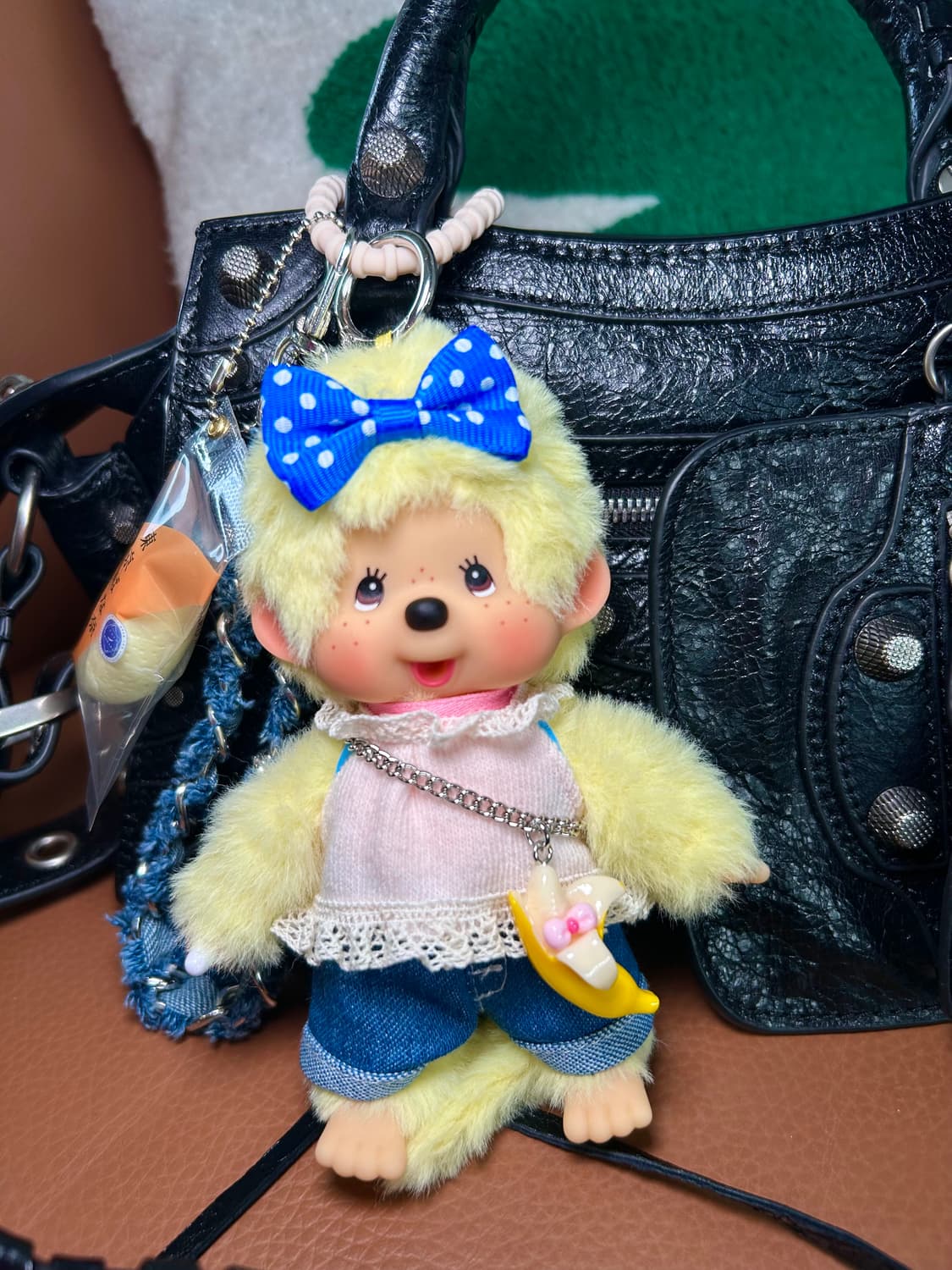 (79)정품몬치치 커스텀키링🍌🙈도쿄바나나💛-3 상품이미지6