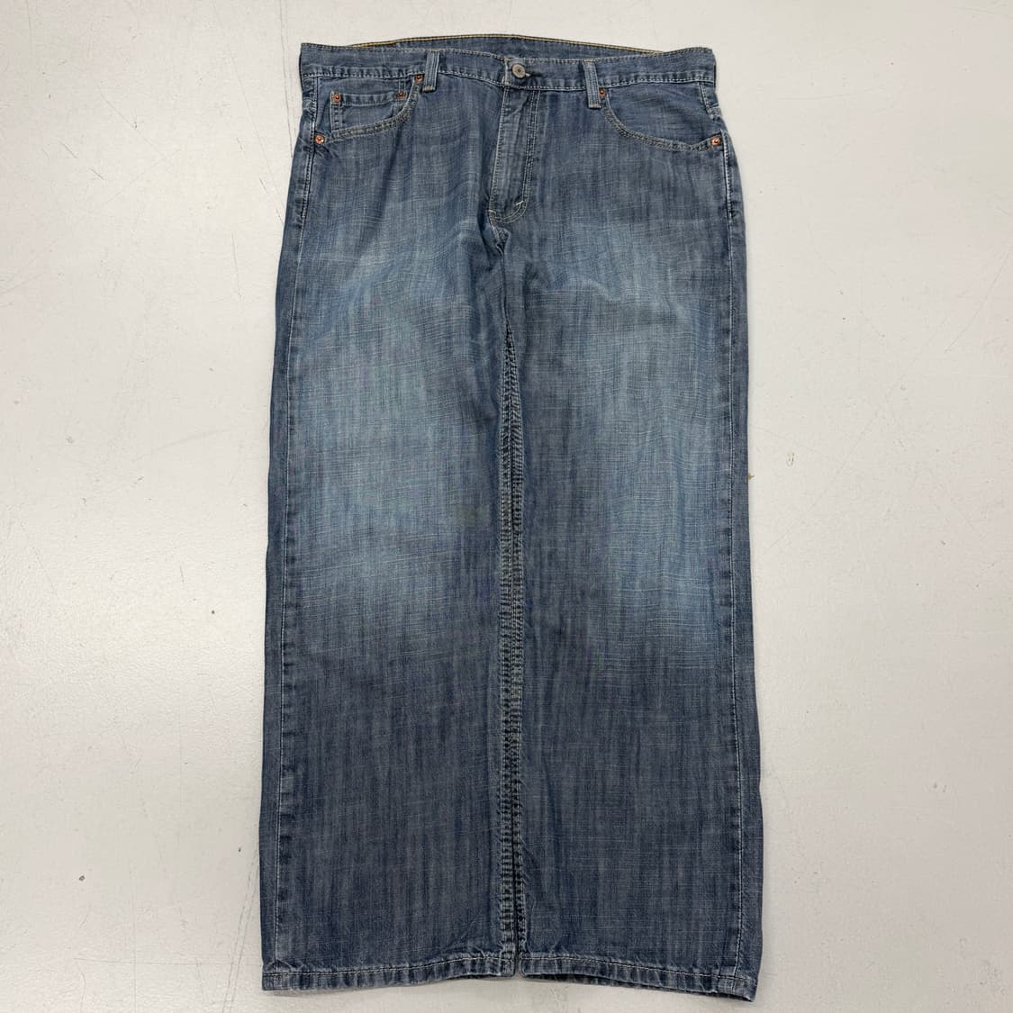 리바이스 569 새깅 워싱 와이드 스케이터 데님팬츠 상품이미지2