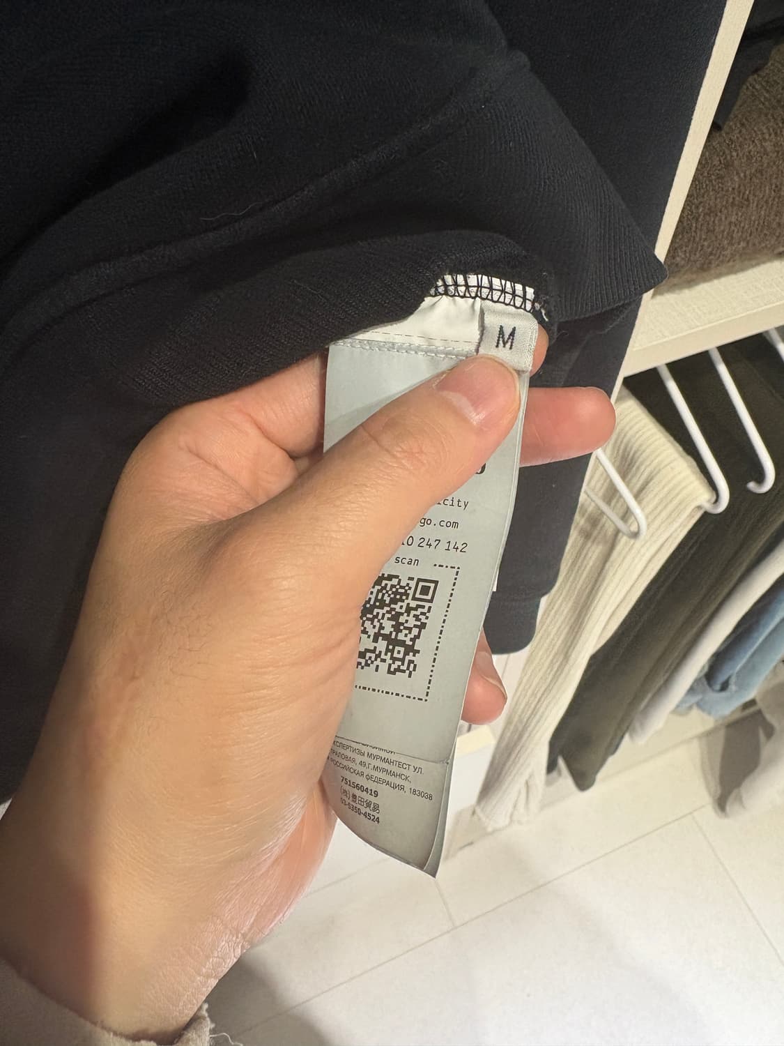 스톤아일랜드 블랙M 맨투맨 기모 상품이미지4