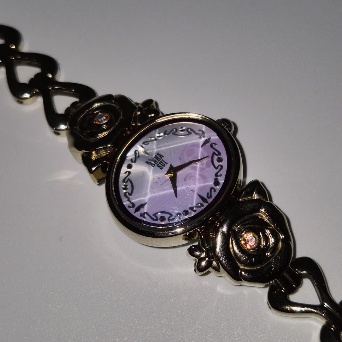 05s 레어 안나수이 컷팅 크리스탈 로즈 시계 상품이미지6