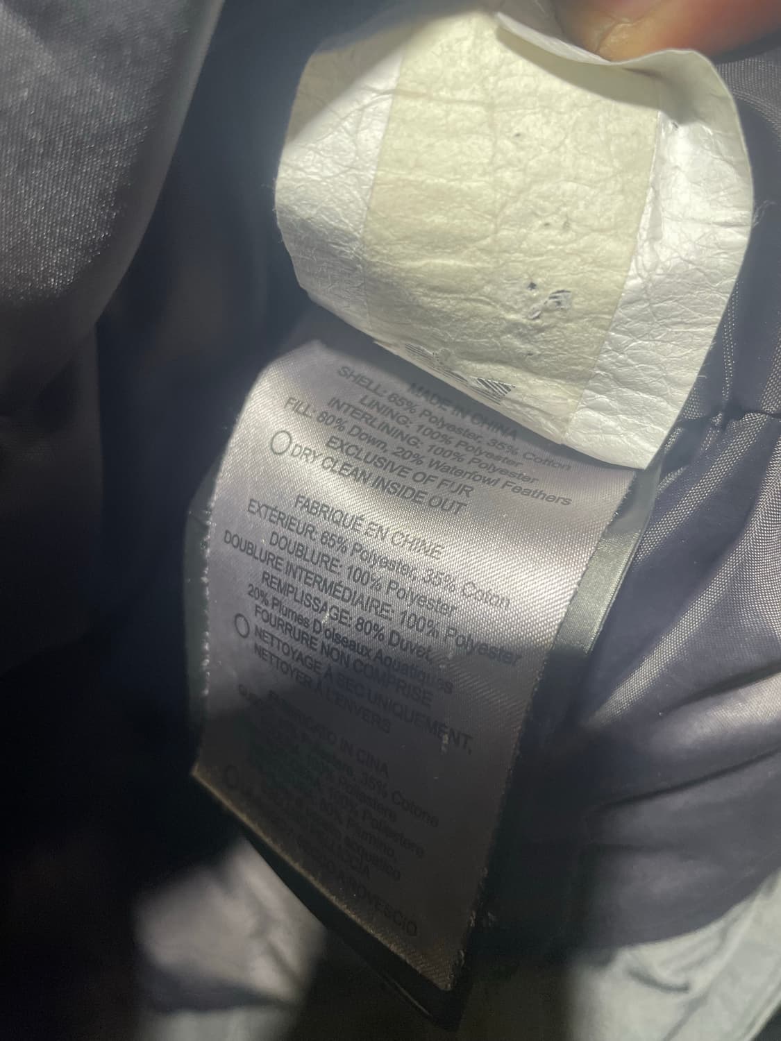 무스너클 패딩 xl  상품이미지6