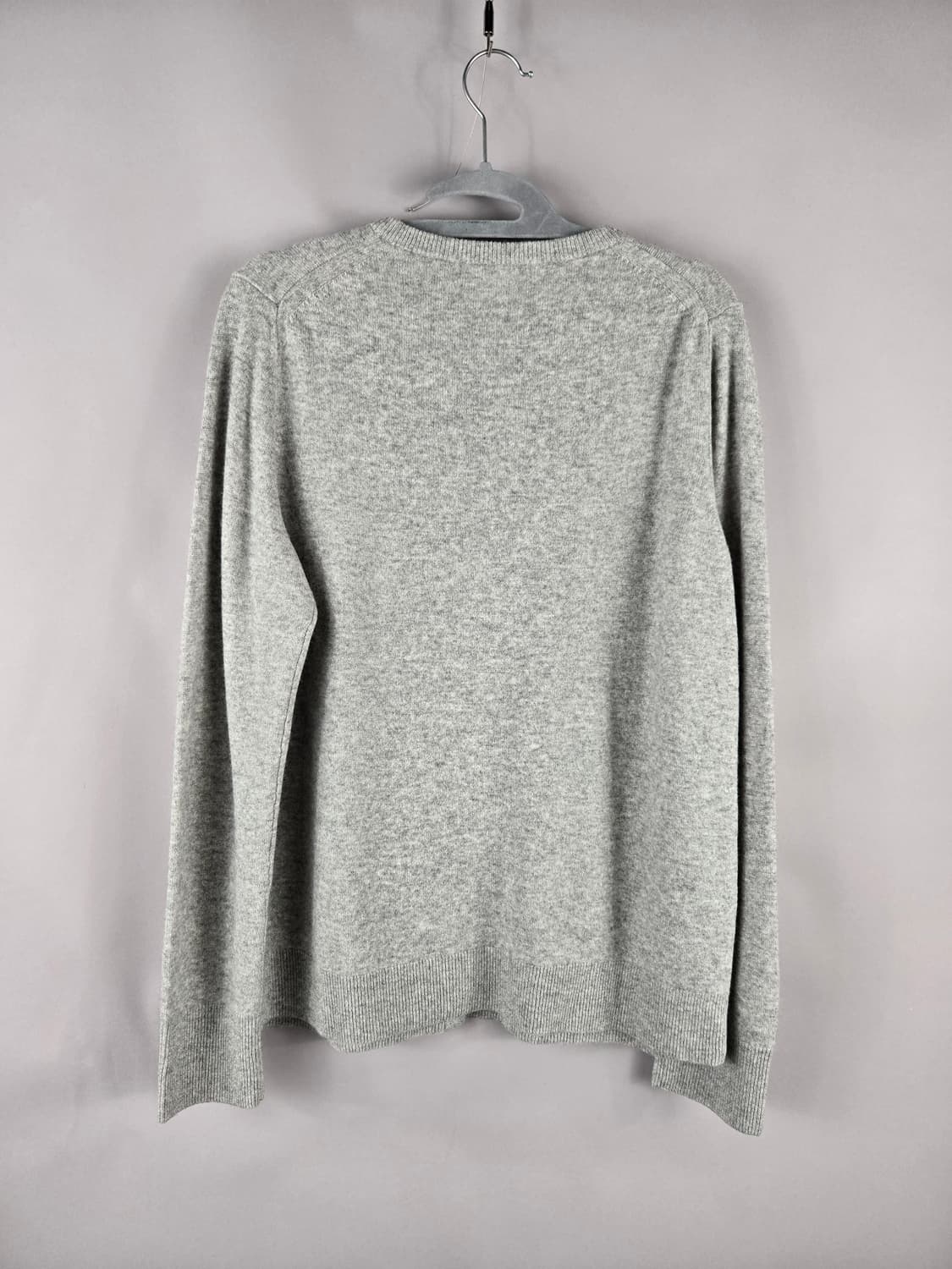 [무료배송]유니클로 XL 여성 캐미시어100 니트 가디건 멜란지그레이 상품이미지6