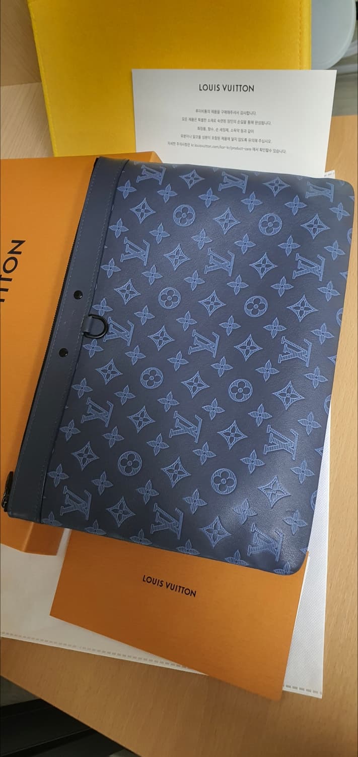 루이비통 쉐도우 클러치/클러치백 한정판 정품S급(감정O) 상품이미지2