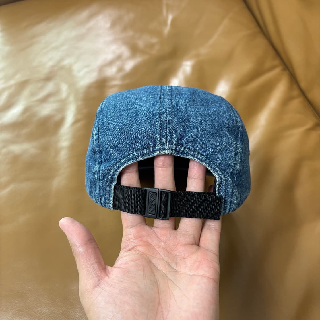 Supreme 슈프림 워시드 데님 캠프캡 모자 (Washed Denim) 상품이미지7