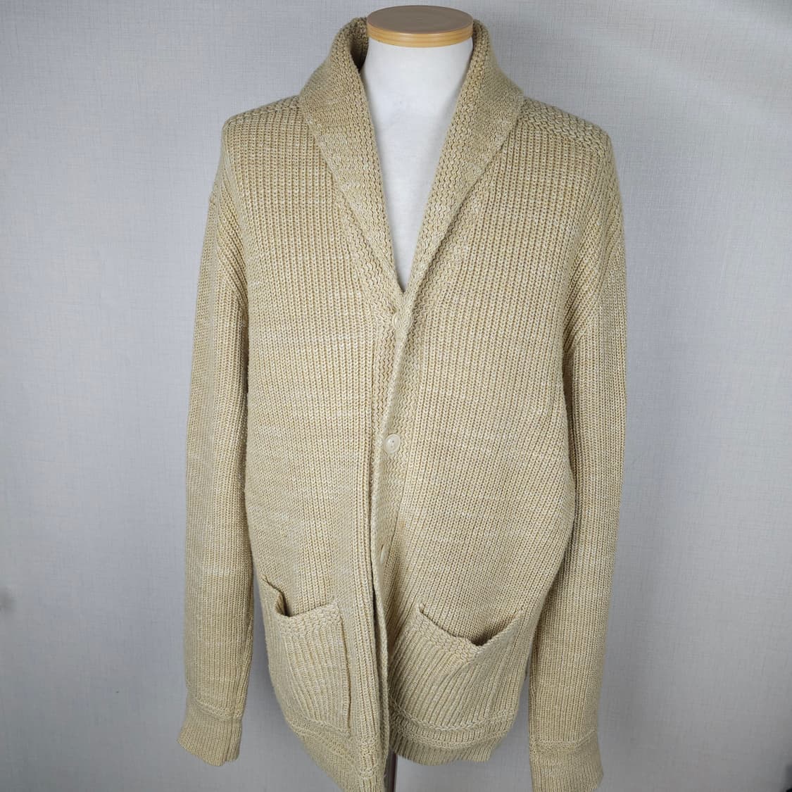 폴로 니트가디건 남자110사이즈  상품이미지1