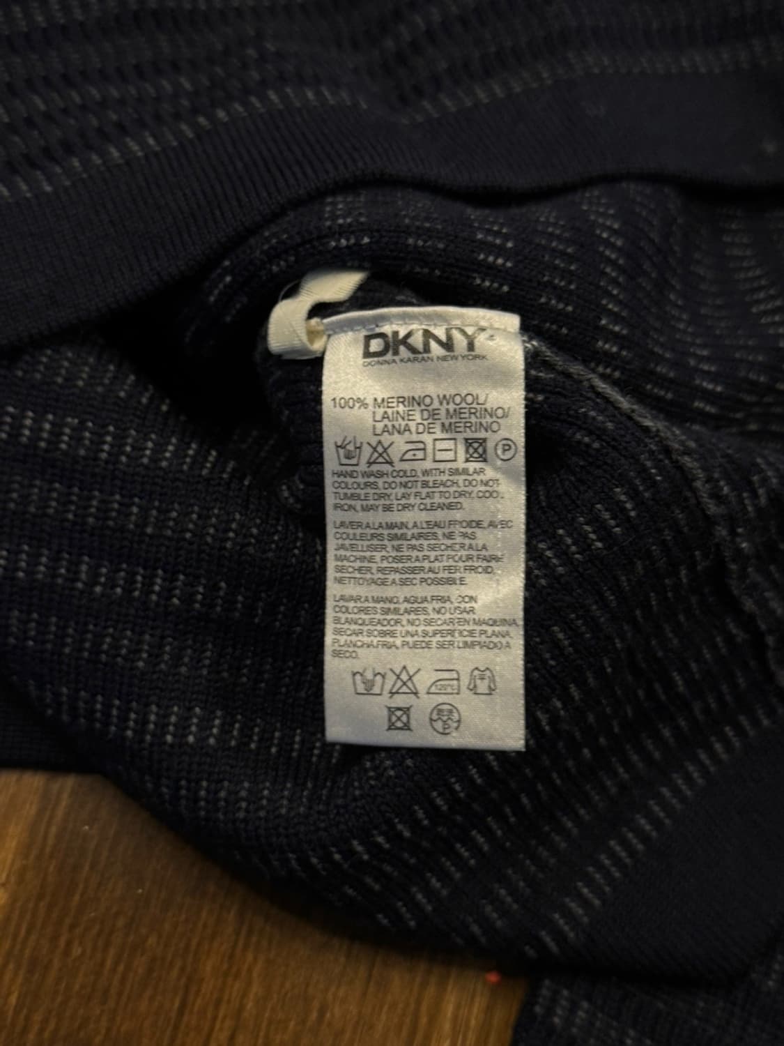 DKNY 램스울 니트 100 상품이미지8