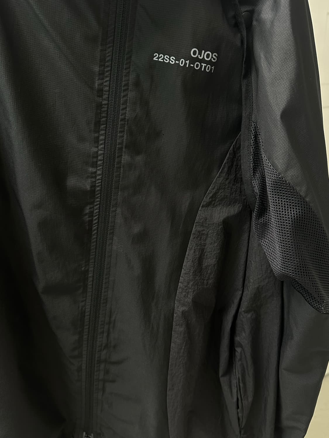 ojos separable windbreaker black 상품이미지2