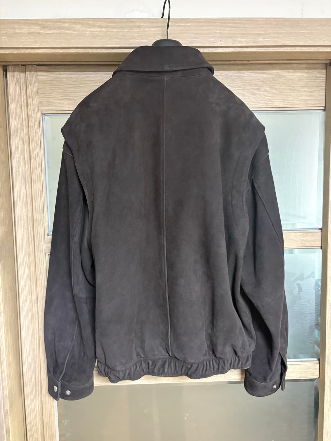 던스트 UNISEX SUEDE DRIZZLER JACKET CHOCO B 상품이미지3