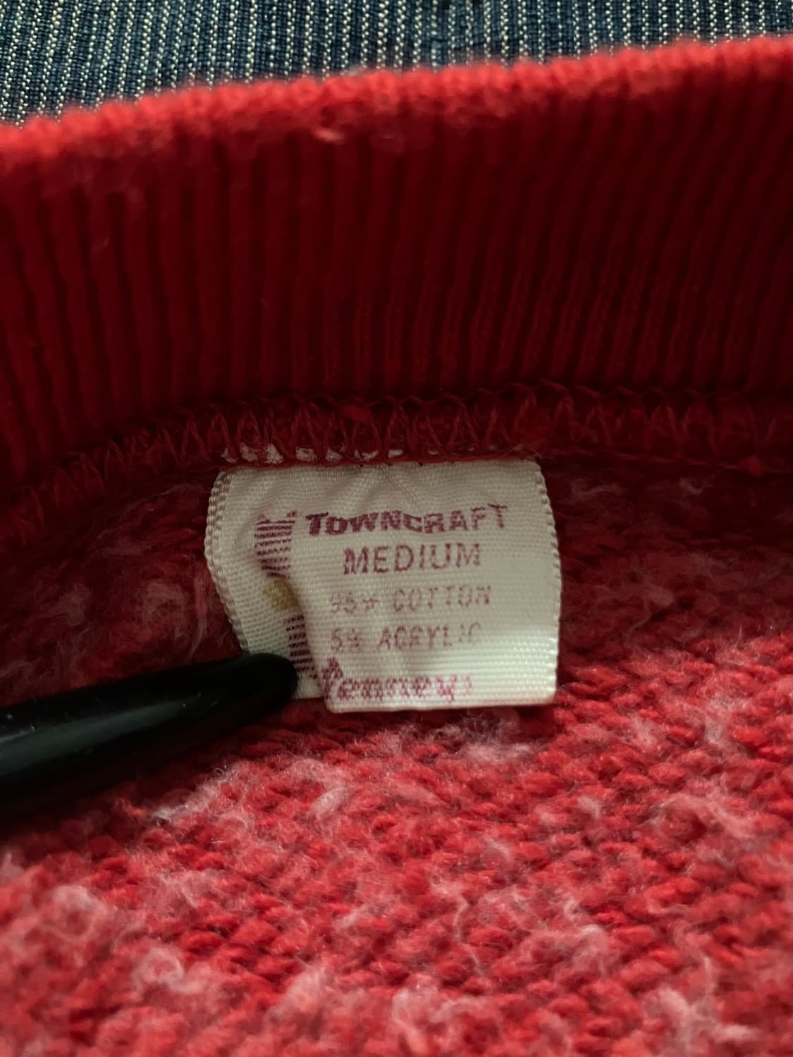 🇺🇸 60s USA 빈티지 JC Penny 타운크래프트 스웻셔츠 상품이미지6