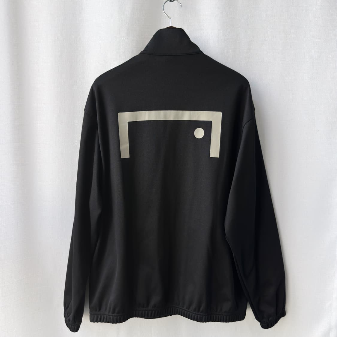 골스튜디오 로고 와펜 집업 자켓 블랙 XL 상품이미지6