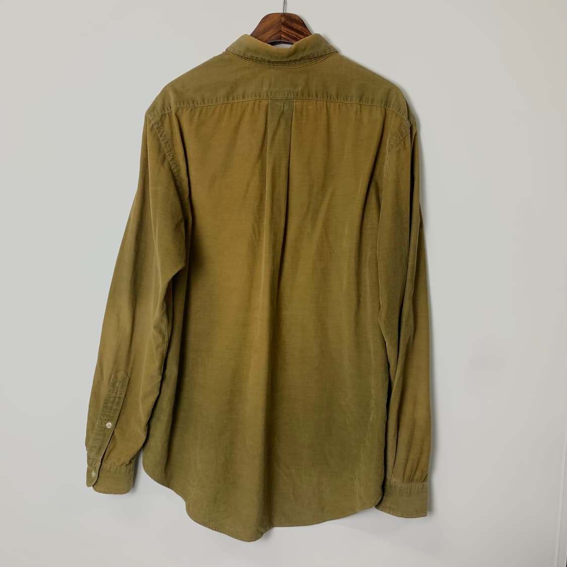 폴로 랄프로렌 브라운 코듀로이 옥스포드 셔츠 상품이미지3