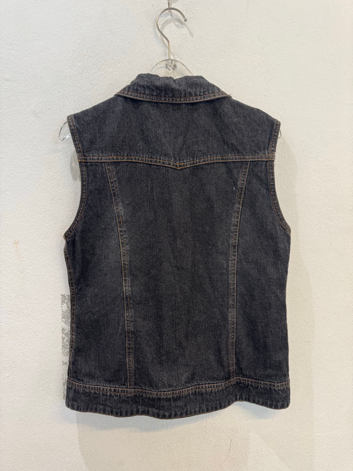 Ikeda Nobuo sleeveless denim jacket  상품이미지2