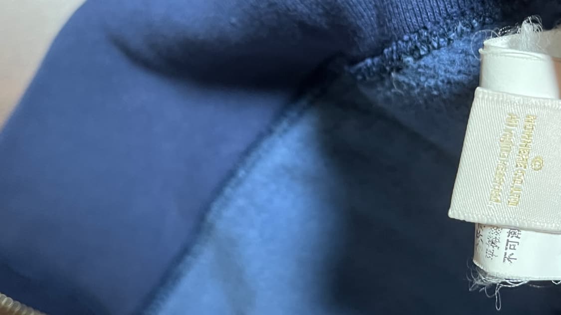 베이프 샤크후드 청계 네이비 XL 네고가능 상품이미지8