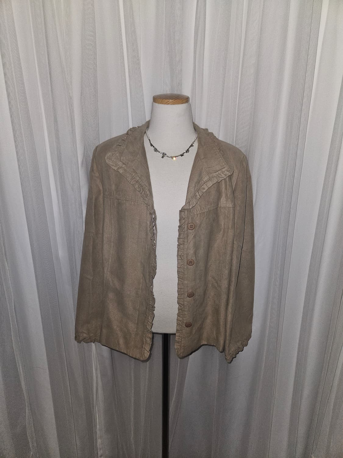 Beneoowars 라떼갸루 카라멜라떼 레이스 자켓 상품이미지3