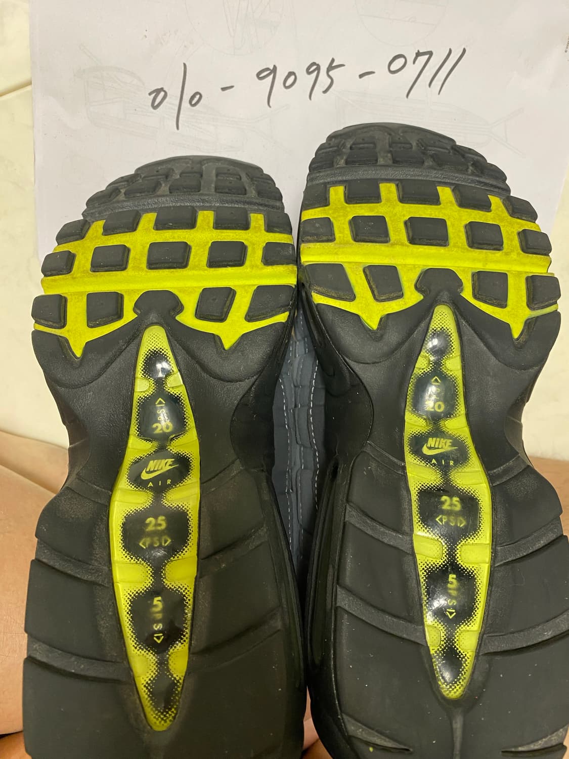 Nike Air Max 95 OG 형광 (2020) 265size 상품이미지7