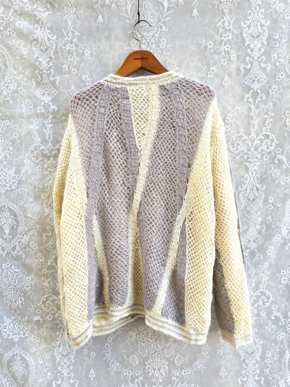 빈티지 모헤어 니트 가디건 상품이미지6