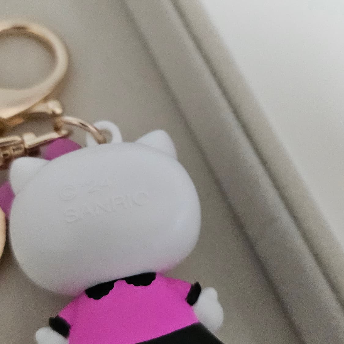 샤넬 키티 빈티지 업사이클링 키링 a14 상품이미지3