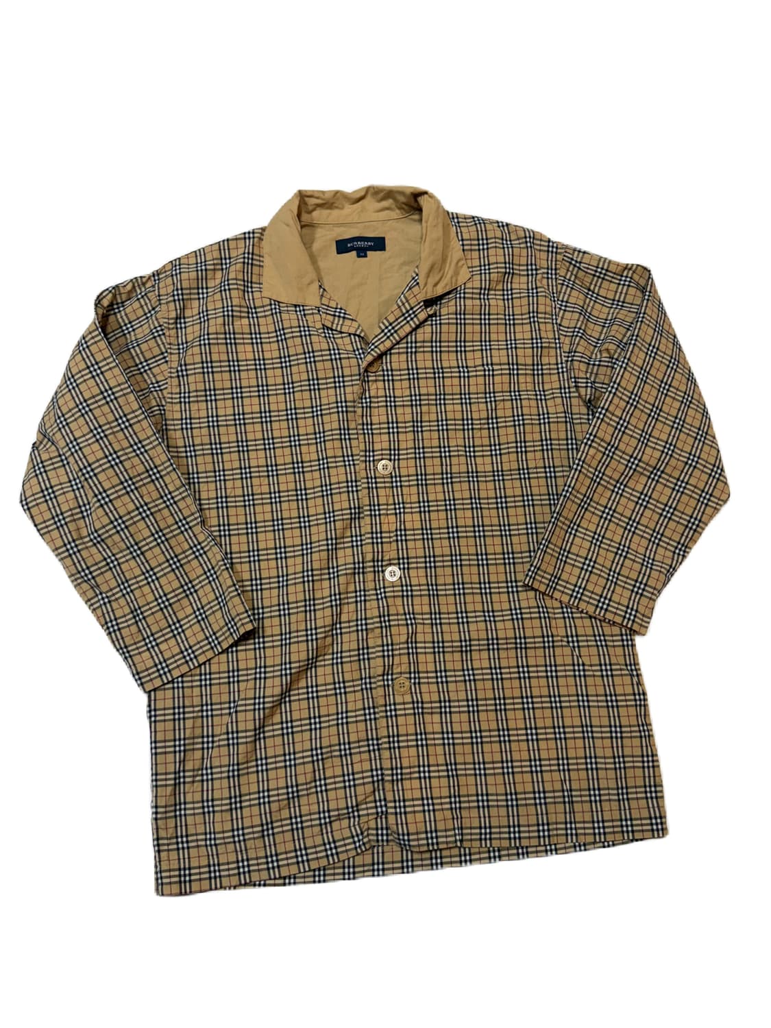 버버리 빈티지 체크 셔츠 상품이미지2