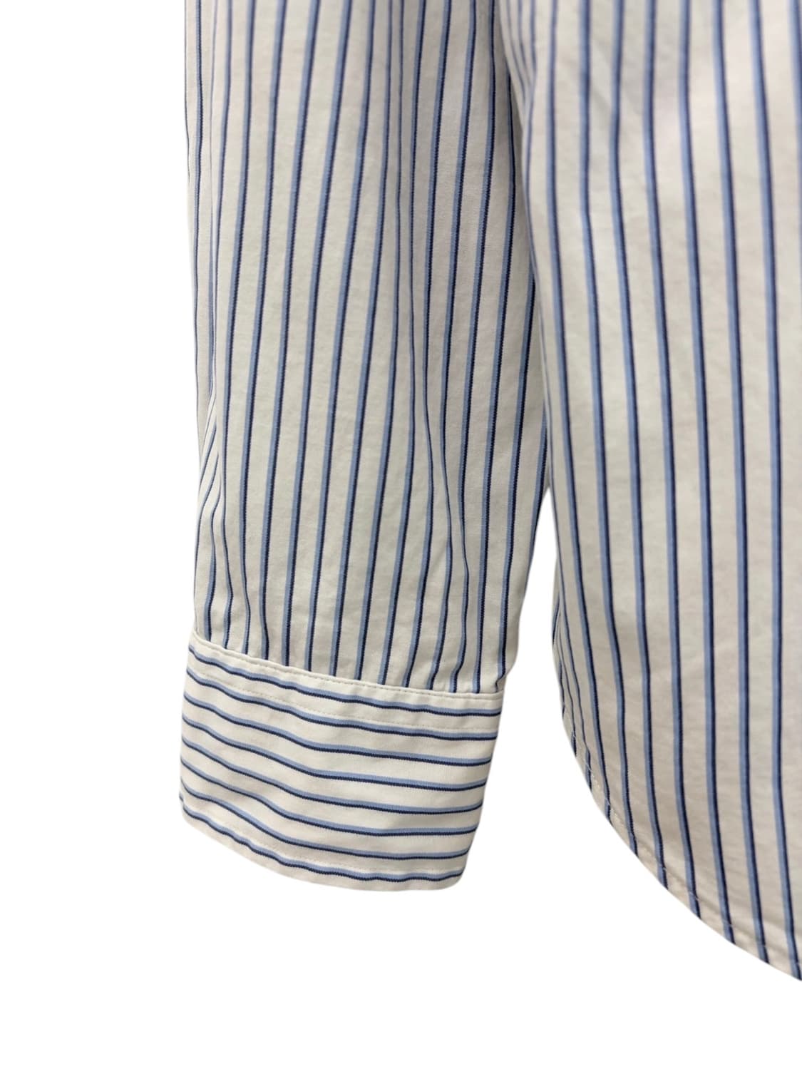 00년대 폴로 줄무늬 셔츠 화이트&스카이블루 (L) 상품이미지6