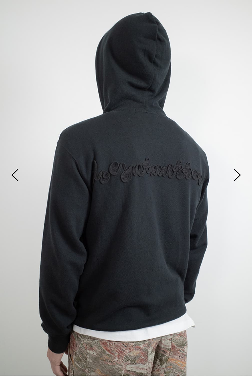 더즌매러 Long String Hoodie 롱 스트링 후디 상품이미지2