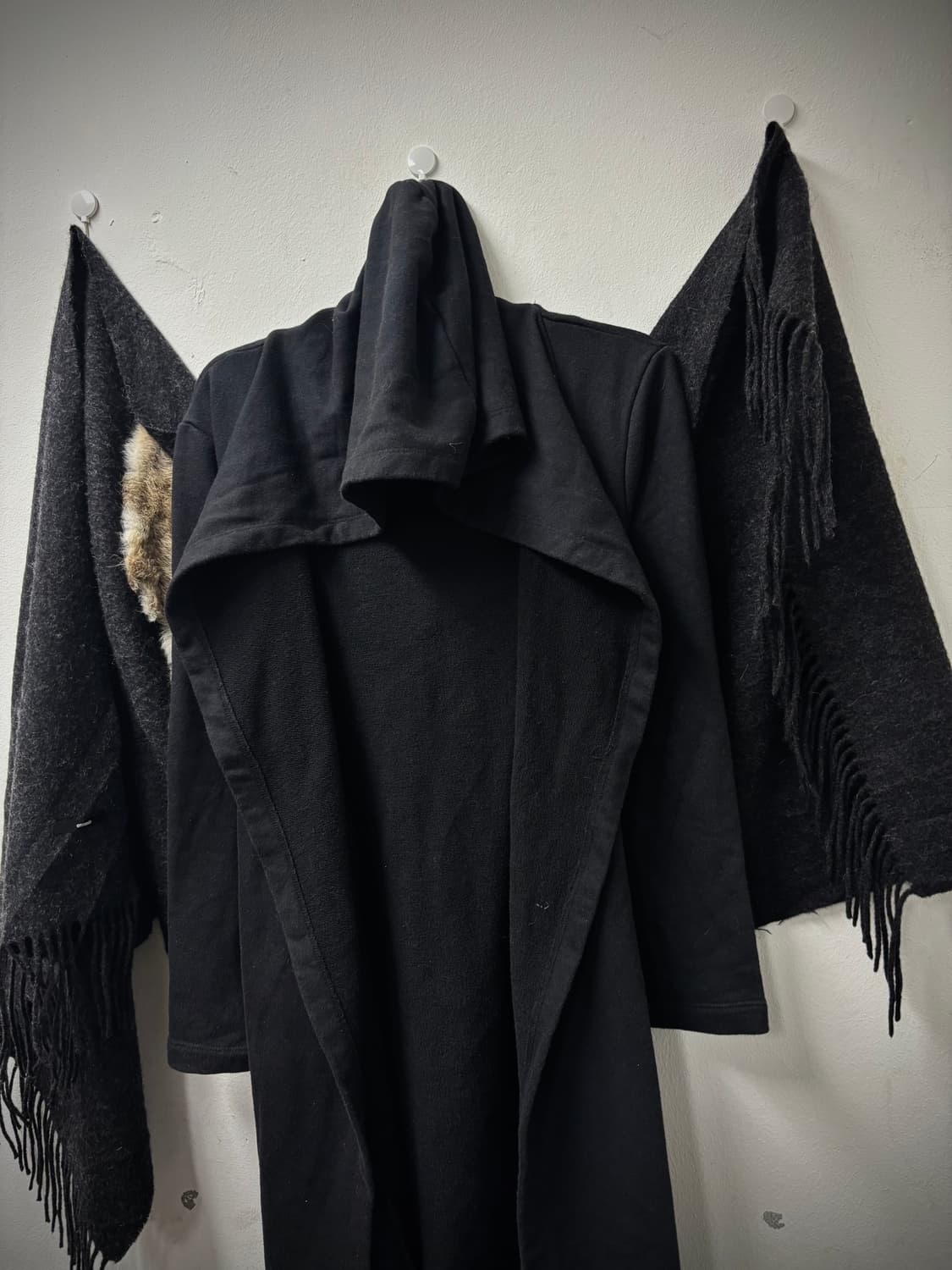 “Forever21” V-Kei Black Draped Cardigan 상품이미지6