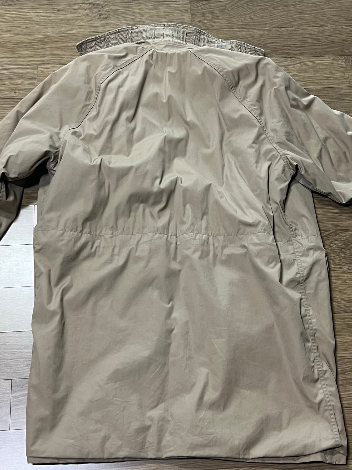 엘엘빈 베이지 빈티지 코트 상품이미지3