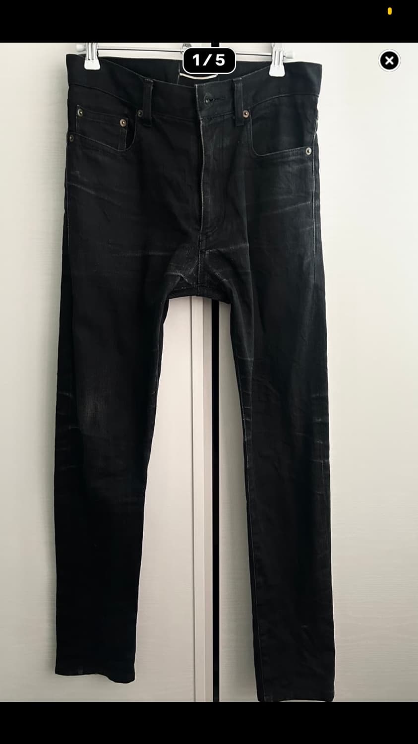 Saint laruent 생로랑 에디슬리먼 블랙진 29 상품이미지1