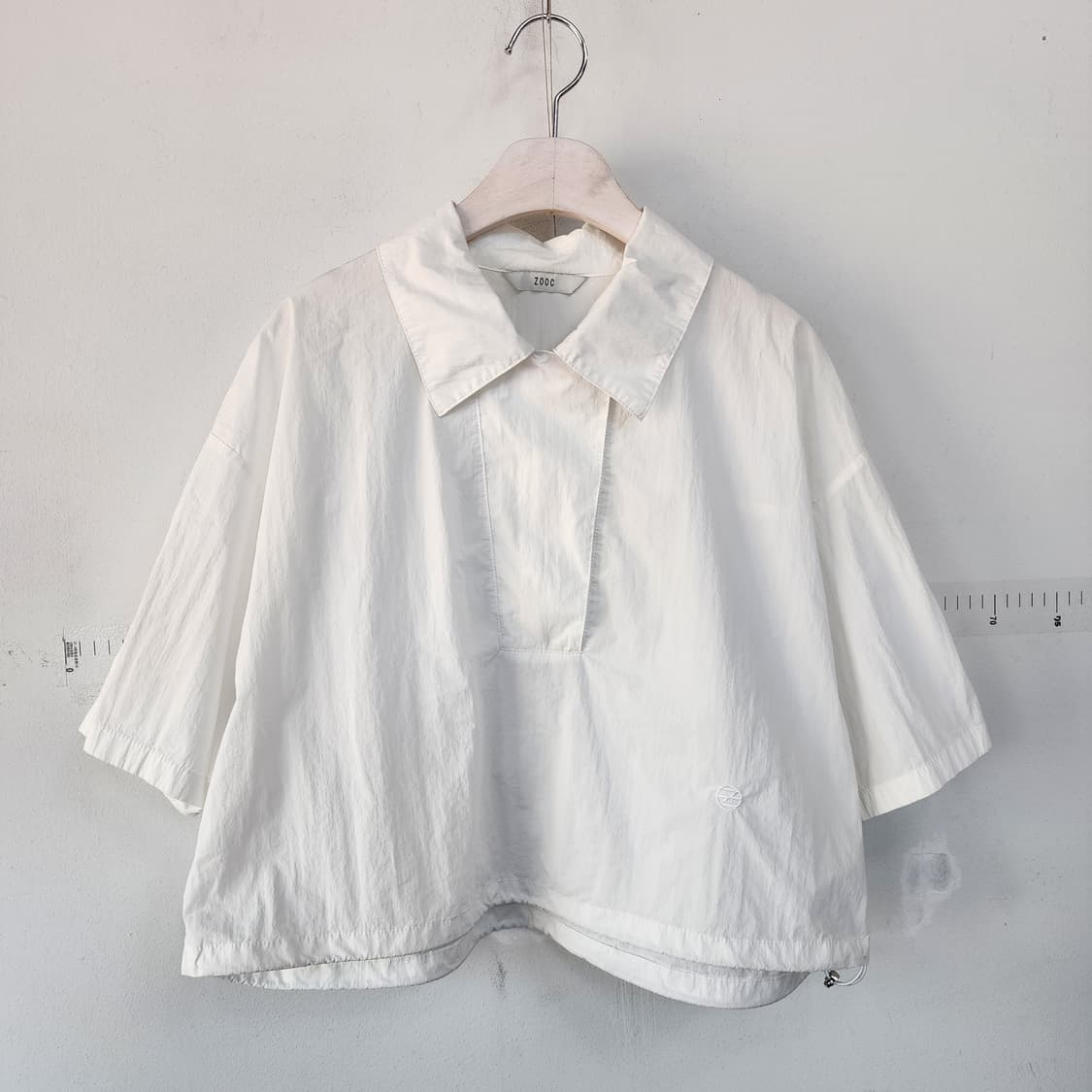  ZOOC  화이트 블라우스 상품이미지1