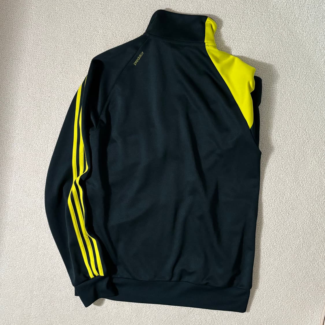 아디다스 챔피언스리그 네이비 네온 포인트 스몰로고 져지 상품이미지5