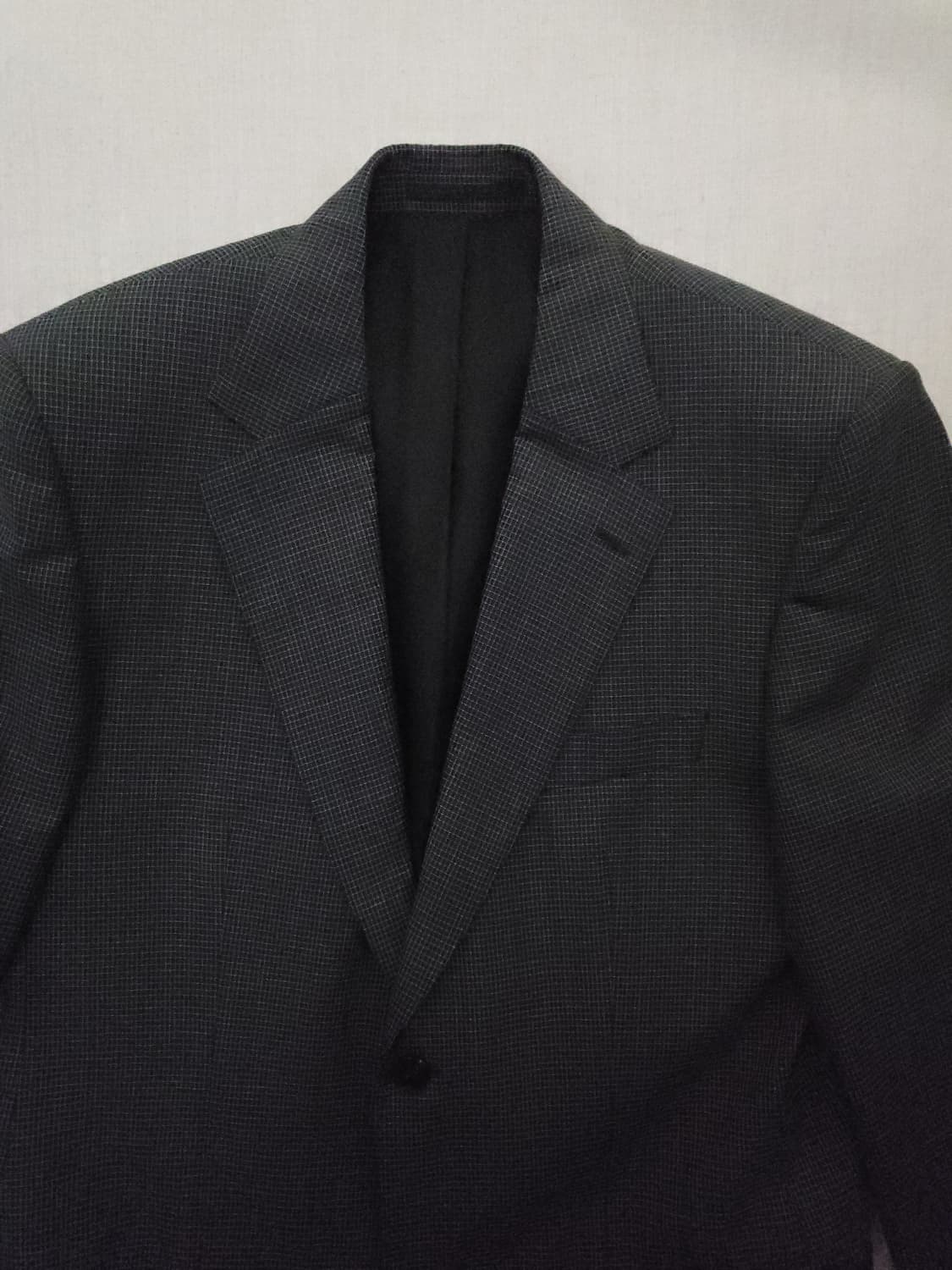 휴고보스 남성용 모직 체크 패턴 블레이저 L 상품이미지2