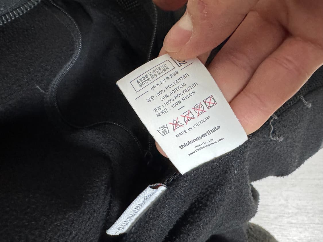 [M] 디스이즈네버댓 고어텍스 플리스 자켓  상품이미지2