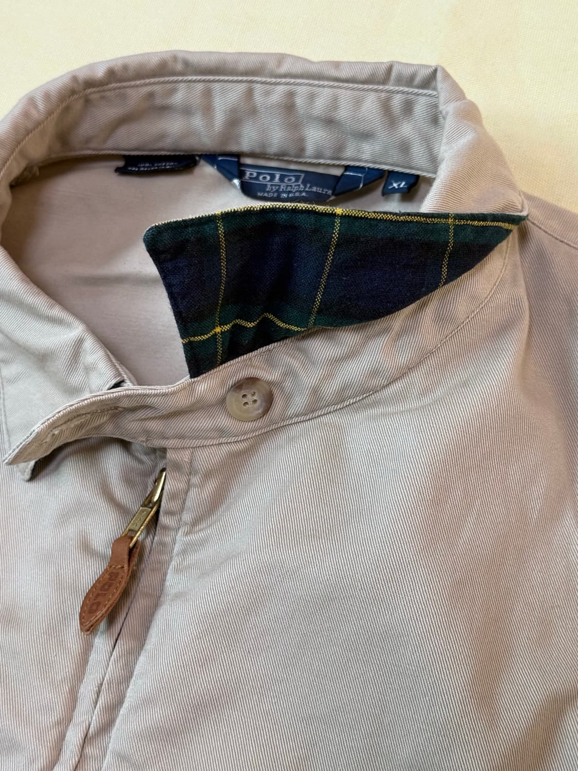 폴로 랄프로렌 헤링턴 자켓 90s made in usa 상품이미지4