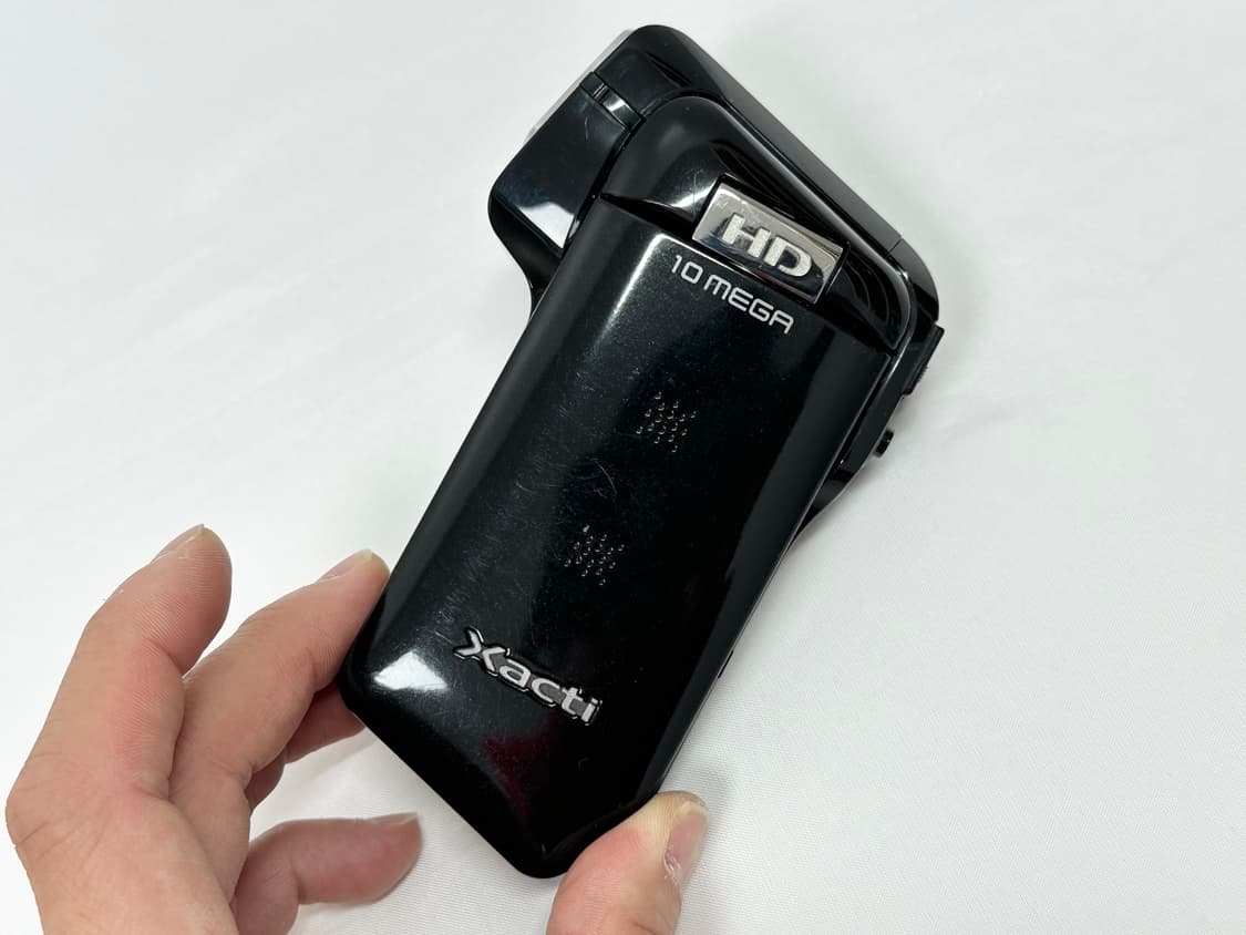 산요 작티 빈티지 캠코더 10MEGA 블랙 상품이미지7