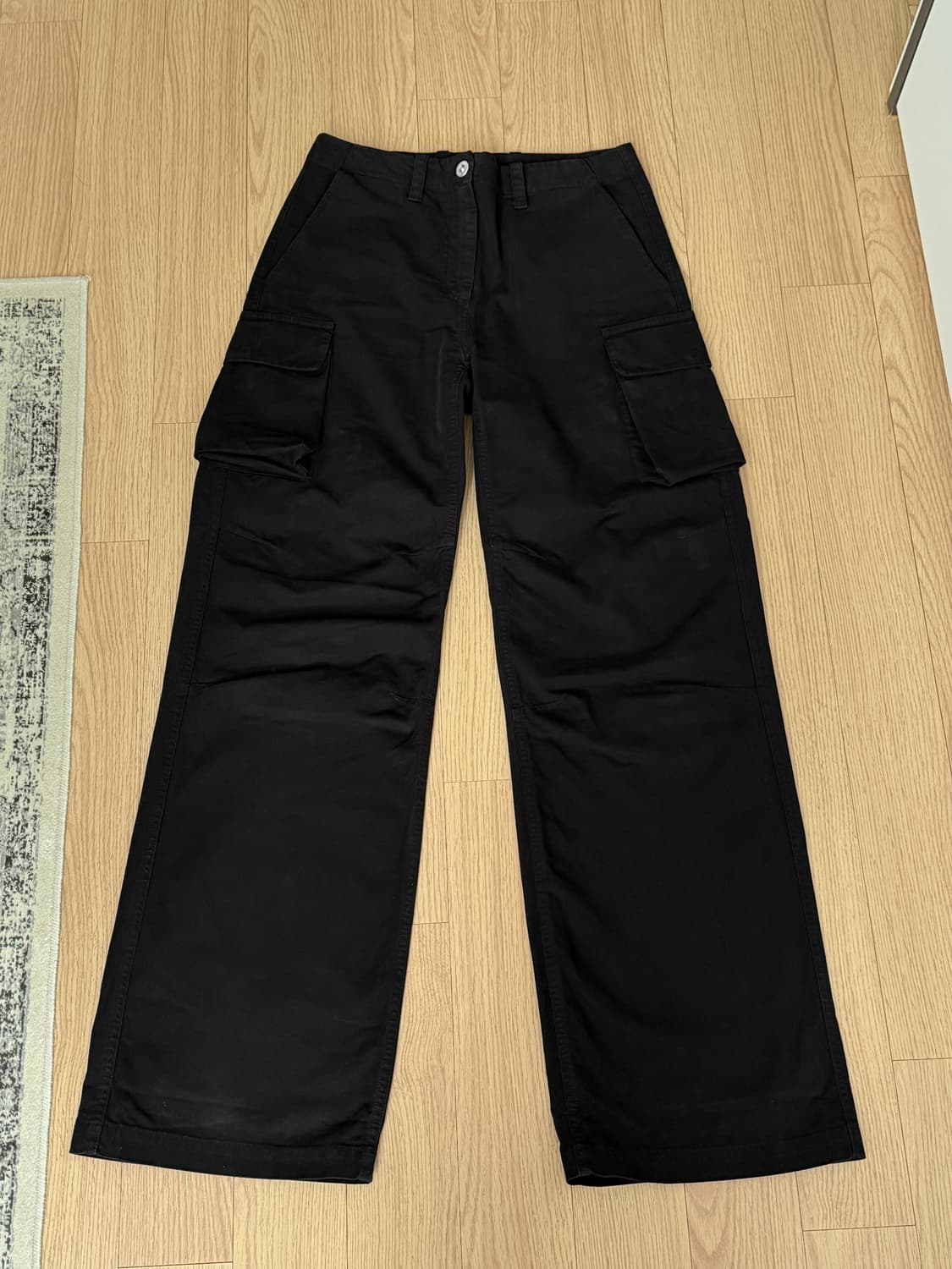 아워레가시 피크 카고 팬츠 블랙 캔버스 34 사이즈 상품이미지2