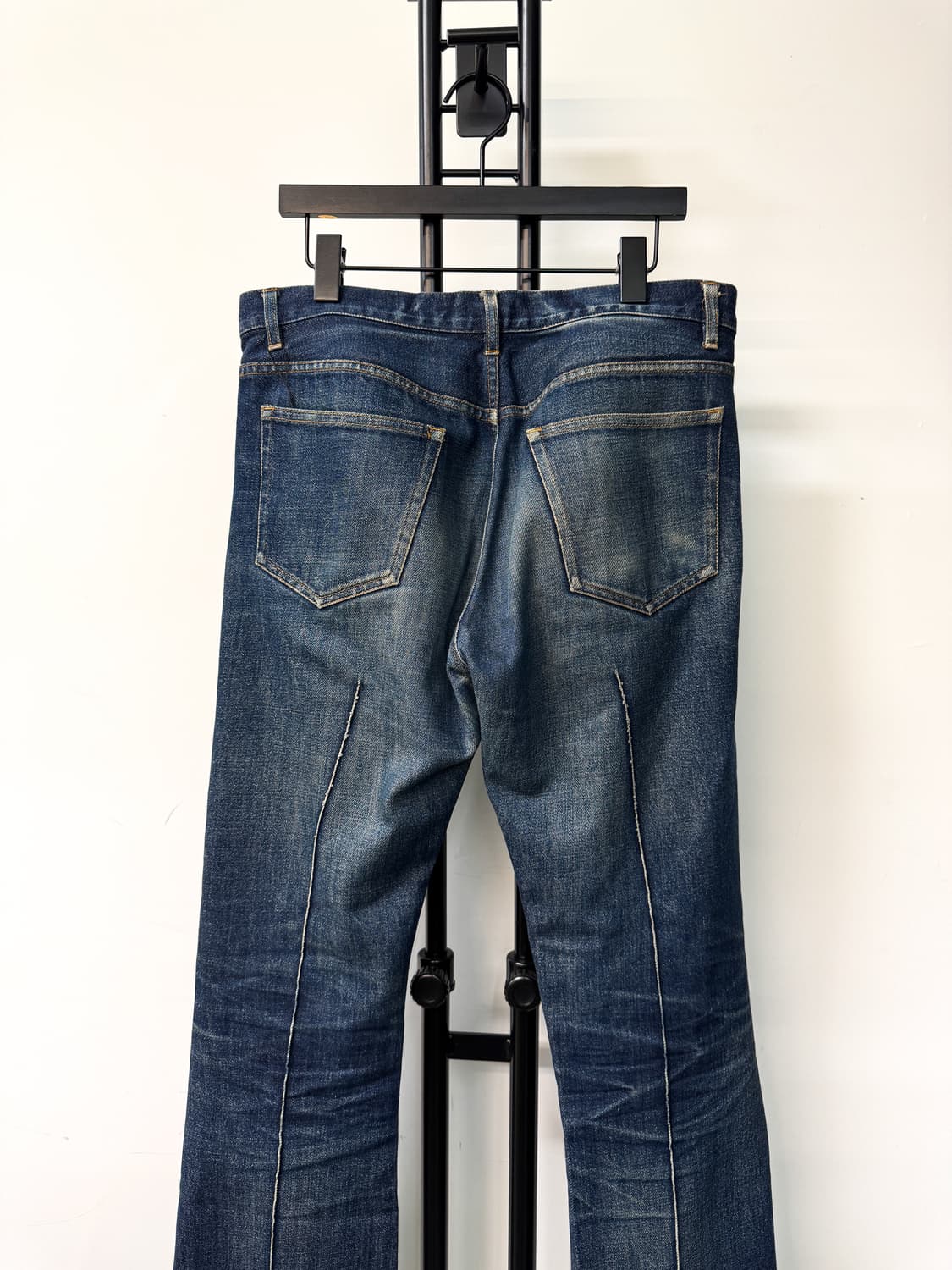 아페쎄 센터 심 데님 팬츠 상품이미지5