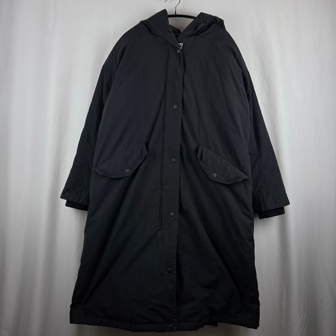 (38) 코오롱 X 럭키슈에뜨 구스다운 롱패딩 블랙 상품이미지2