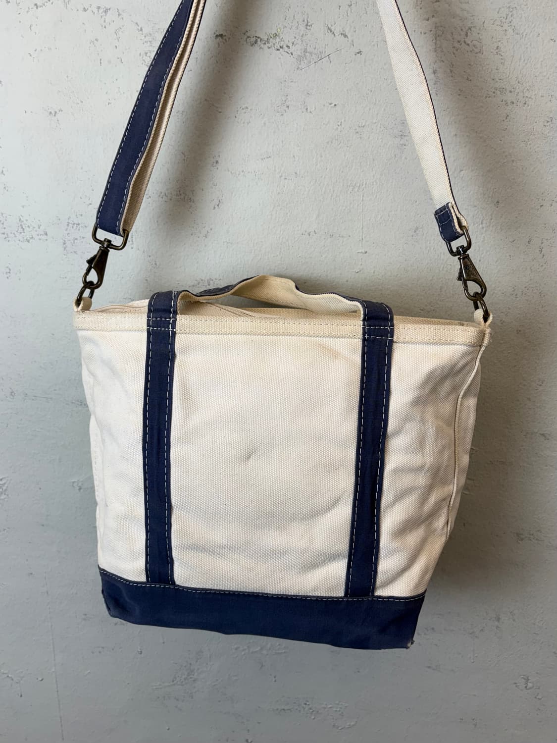 L.L.Bean 엘엘빈 빈티지 투웨이 캔버스 토트 크로스백 상품이미지2