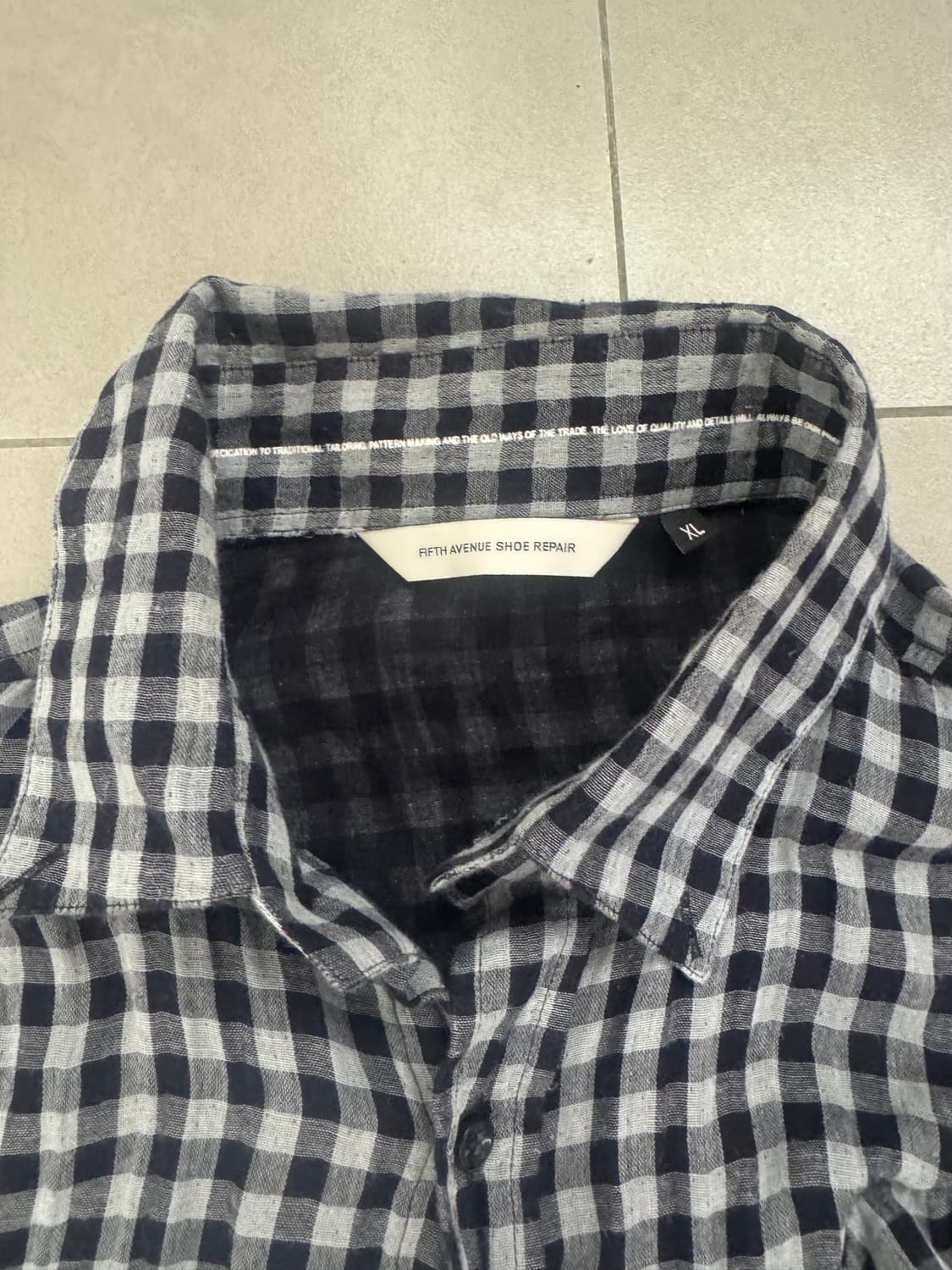 Fifth Avenue Shoe Repair 셔츠 XL 상품이미지3