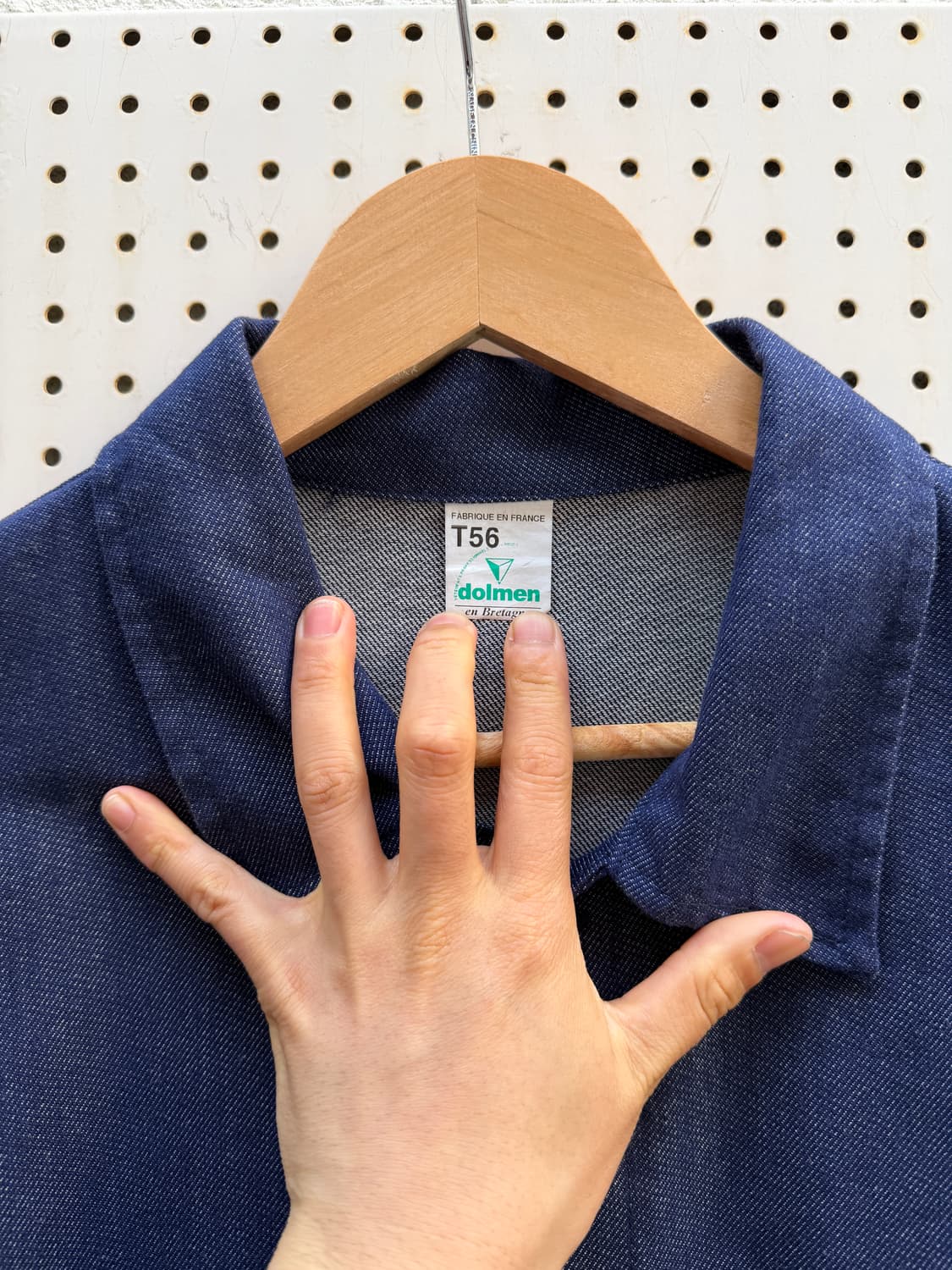 DEADSTOCK BIG SIZE DENIM 데드스탁 데님 프렌치워크자켓 상품이미지6