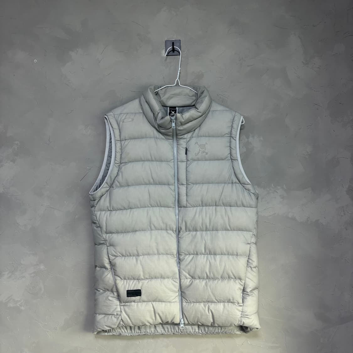 오클리 경량 패딩조끼 카키 그레이 상품이미지1