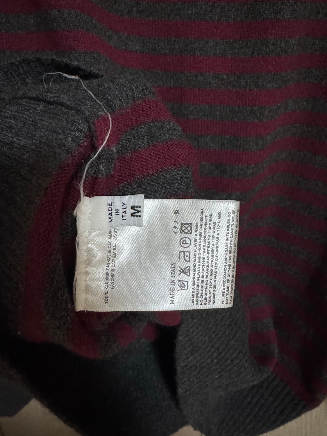 M]마르지엘라 캐시미어 니트 상품이미지3