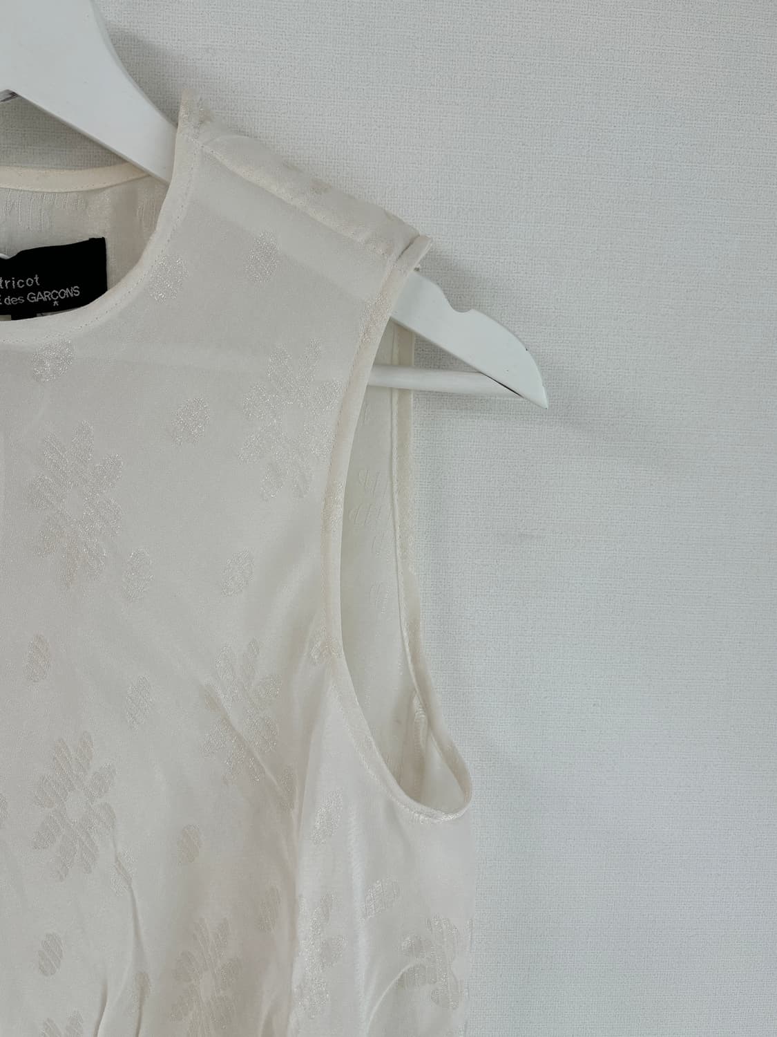 comme des garcons flower frill sleeveles 상품이미지4