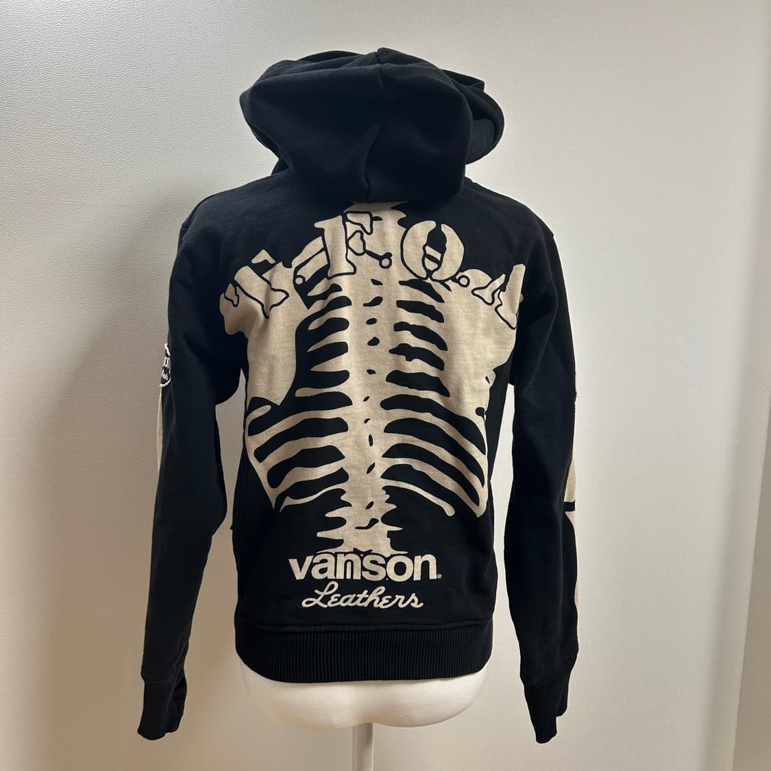 VANSON × T.F.O.A Skeleton Hoodie Limited 상품이미지1