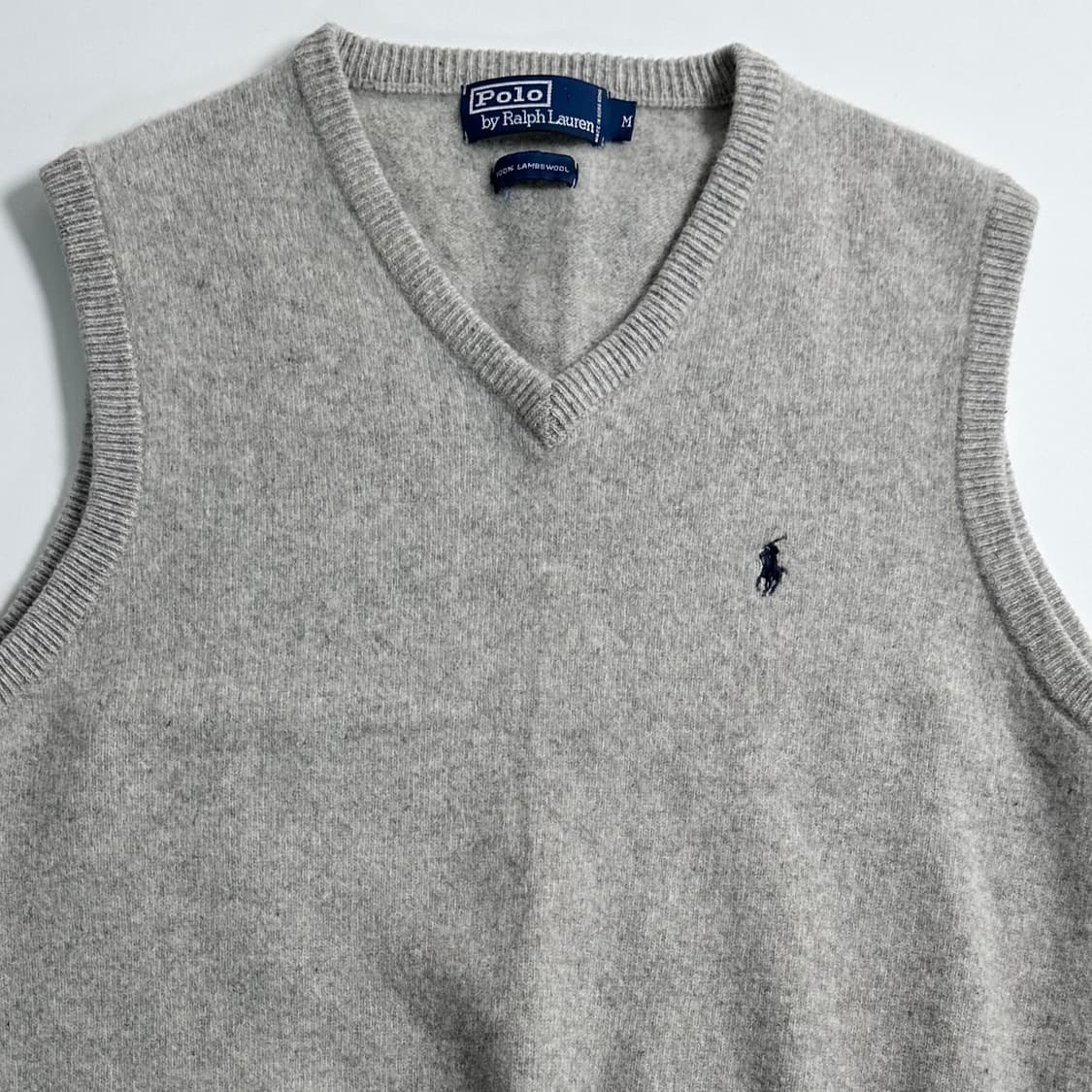폴로 랄프로렌 그레이 울 니트베스트 상품이미지2