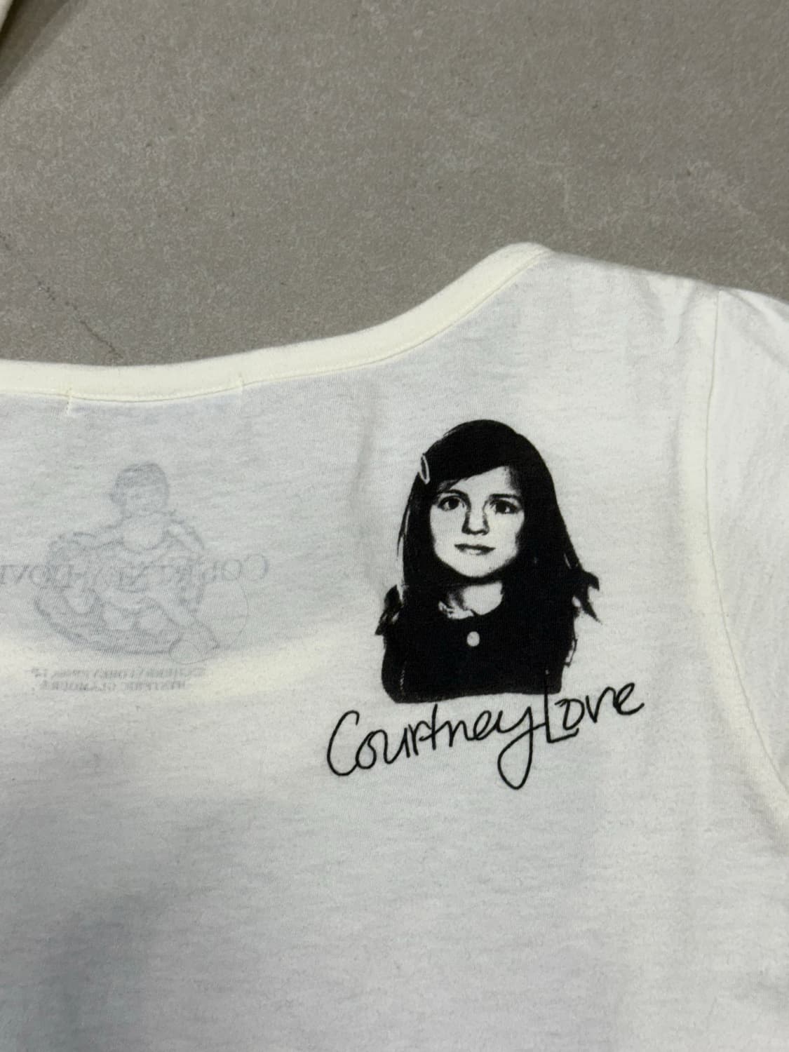 2009 히스테릭 글래머x코트니 러브 롱슬리브 티셔츠 상품이미지3