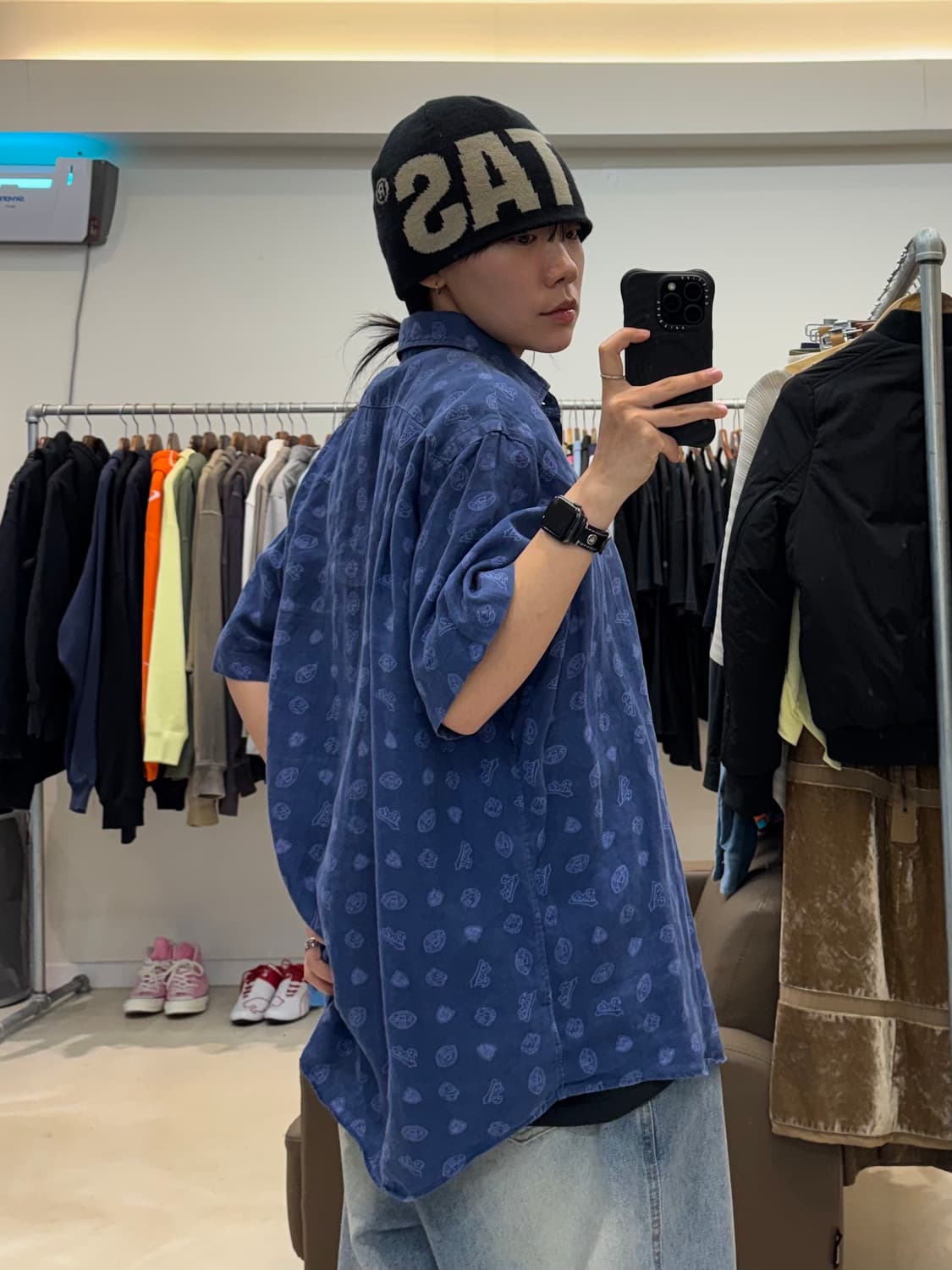 폴로 랄프로렌 린넨 멀티로고 반팔 셔츠 상품이미지5