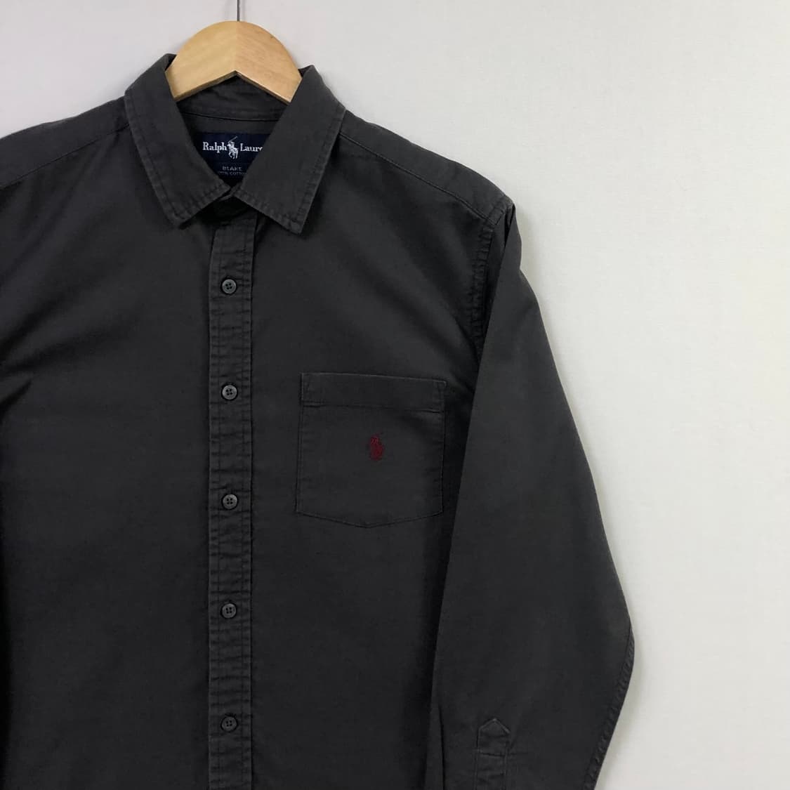 100 폴로 솔리드코튼 셔츠 상품이미지1