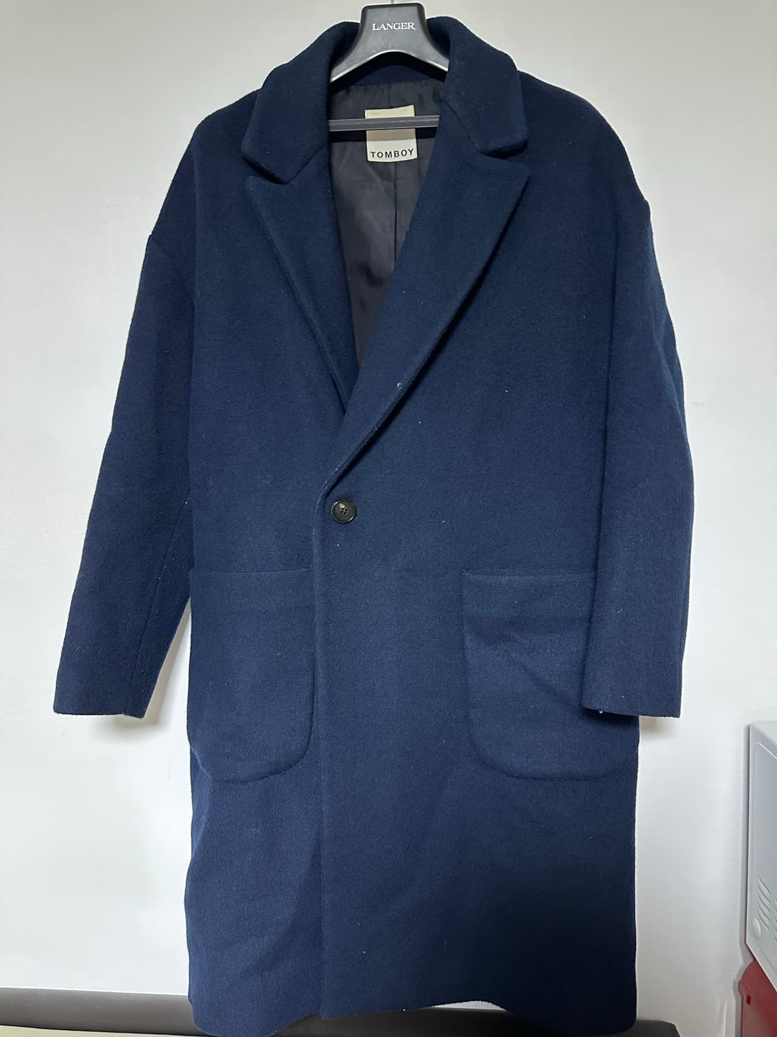 톰보이 네이비 코트 상품이미지1